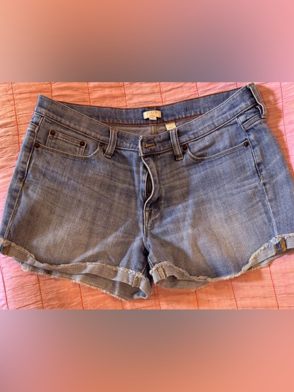 JCrew Denim Cutoff Shorts - Light Blue